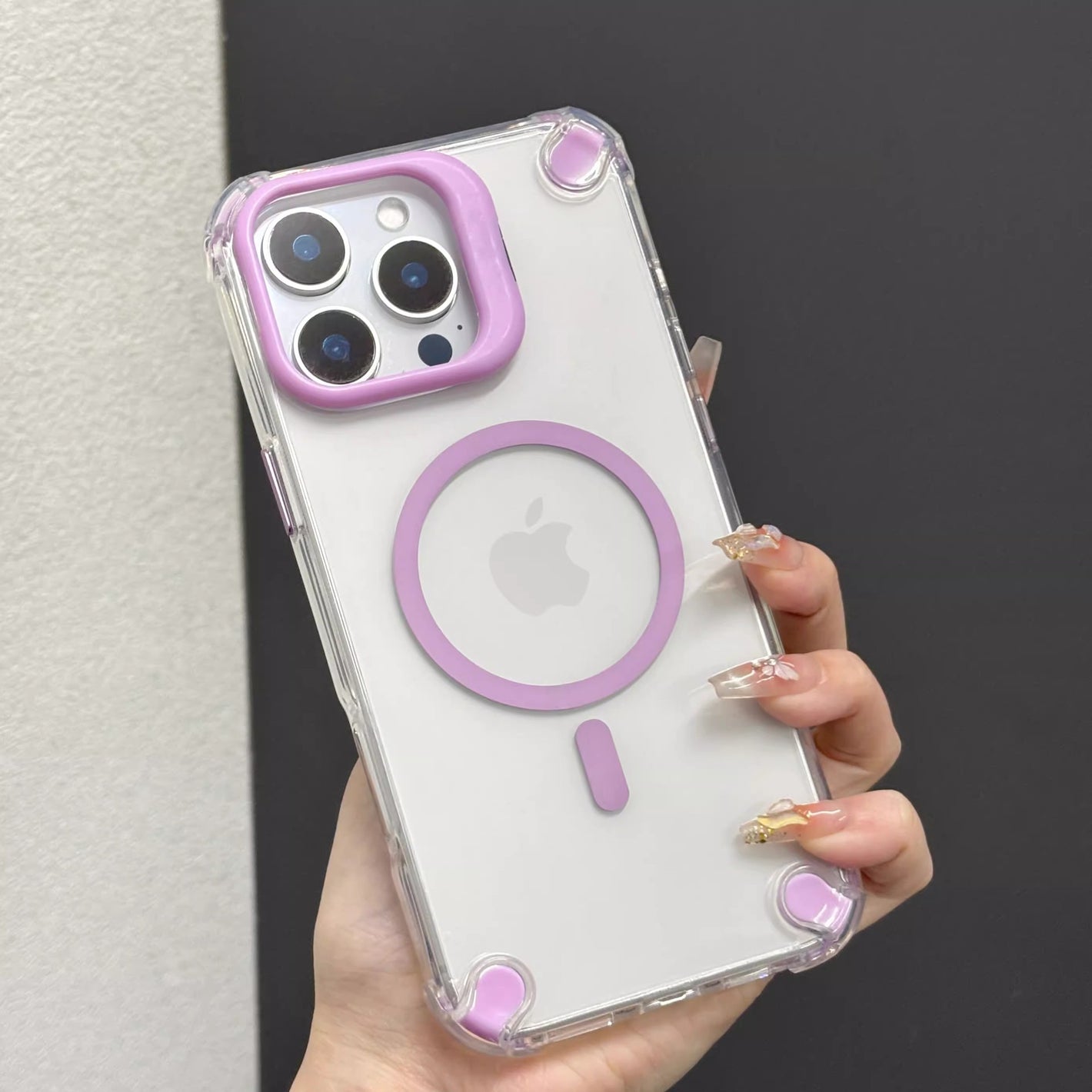 Transparent Magnetic Shockproof Case
