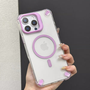 Transparent Magnetic Shockproof Case
