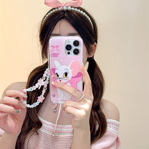 Toodles Kitty Pink Charm Case