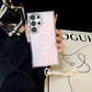 White Halo Case with Lanyard