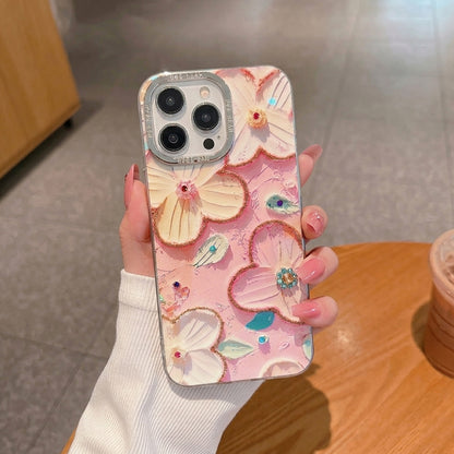 Oil Painting Floral Case - iPhone