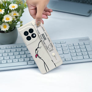 Cute Bear Wrist Band Silicone Case