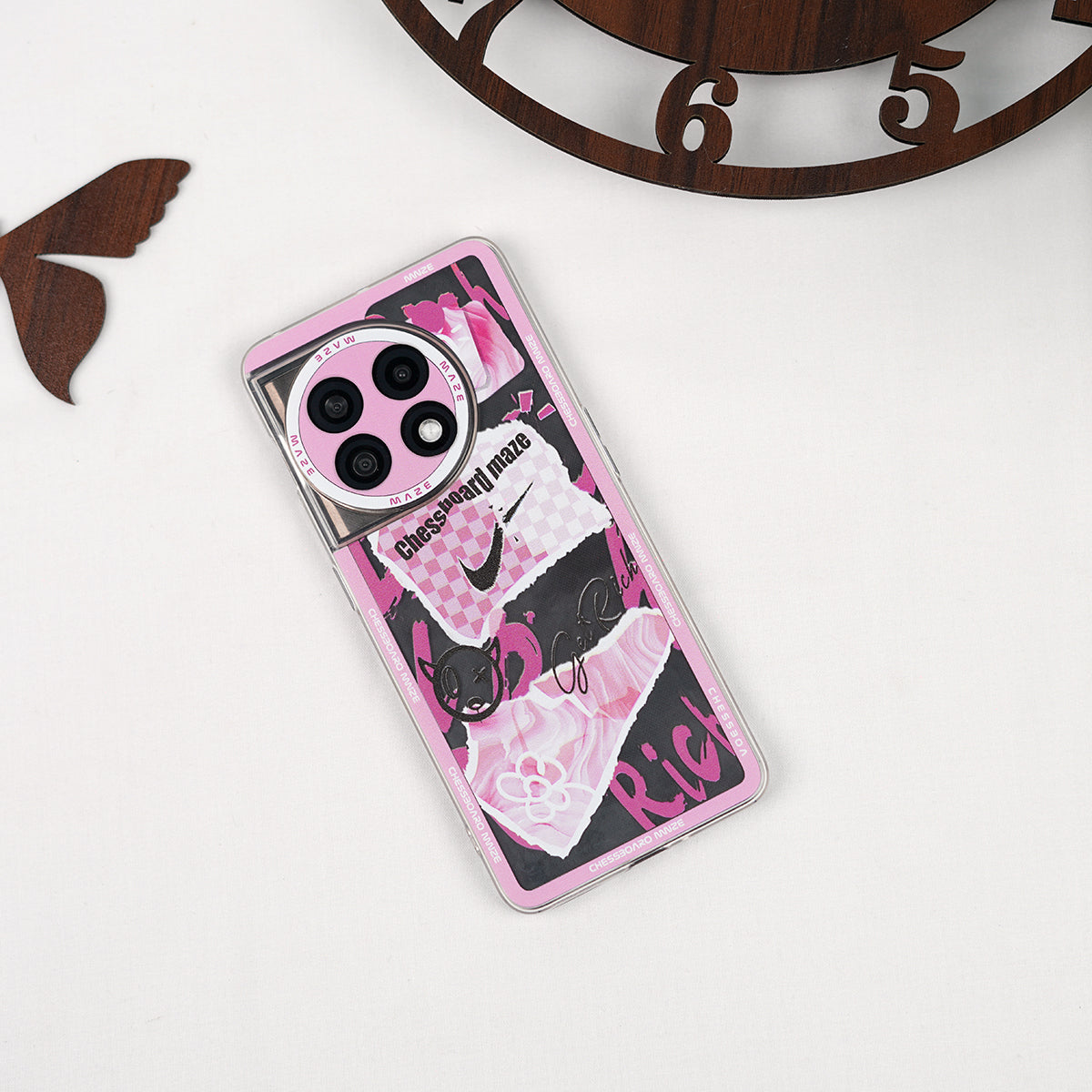 OnePlus Series - Pink Maze Street Art Case