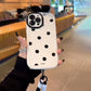 Polka Puff Bow Case