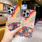 iPhone - Vibrant Petal Rainbow Case