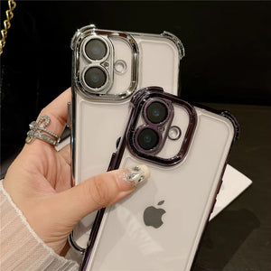 iPhone Series - Crystal Edge Transparent Bumper Case