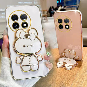 OnePlus Series - Mirror Kitty Stand Case