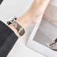 Metal Leather Strap For Apple Watch