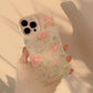 Oil Painting Flower Pattern Case