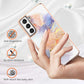 Galaxy S Series - Silicone Case with Plated Mosaic Design