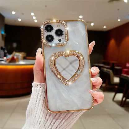 Luxe Hartvormige Phone Case
