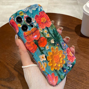 iPhone - Wavy Floral Case