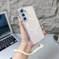 White Halo Case with Lanyard