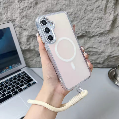White Halo Case with Lanyard