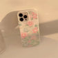 Oil Painting Flower Pattern Case