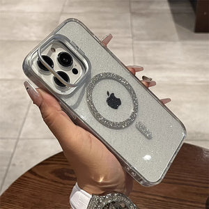 Glitter MagSafe Clear Case – Sparkle Edition