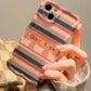 iPhone - Cute Striped Pattern Case