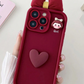 iPhone 14 Series - Wine Silicone Case