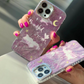 iPhone 14 Series - Cute Moon Purple Case