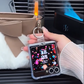 Crystal Clear Magsafe Metal Ring Holder Case