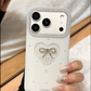 Cute Bling Bow Heart Case