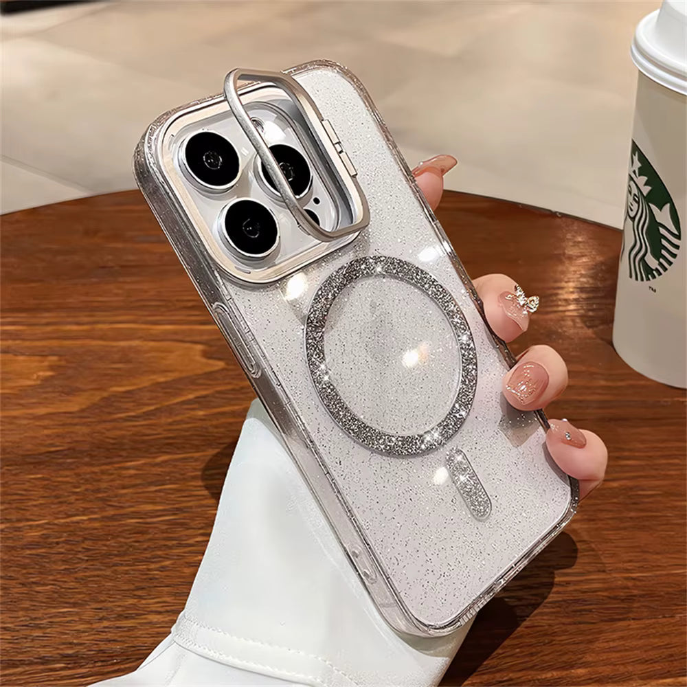 Glitter MagSafe Clear Case – Sparkle Edition