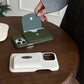 Retro Leather Flip Card Holder Case