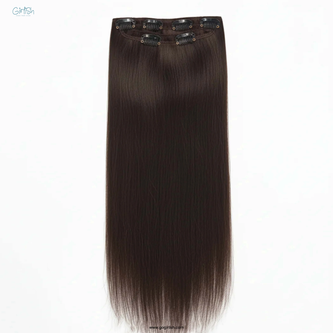 Single Piece 4 Clip Volumizer (Straight)