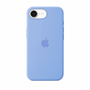 Cloudy Blue Silicone Logo Case