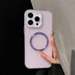 Sparkling Diamond Camera Frame MagSafe Case