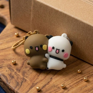 Cute Bestie Bear Keyring Charm