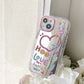 iPhone 14 Series - Lovely Heart Mirror Case