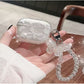 Butterfly Pattern AirPods Case with Bracelet
