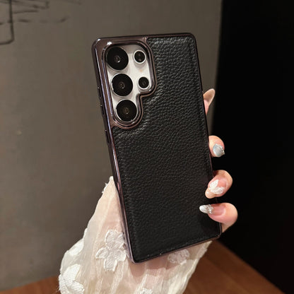 Titan Edge Leather Texture Case - Galaxy