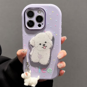 Cute Puppy Charm Case
