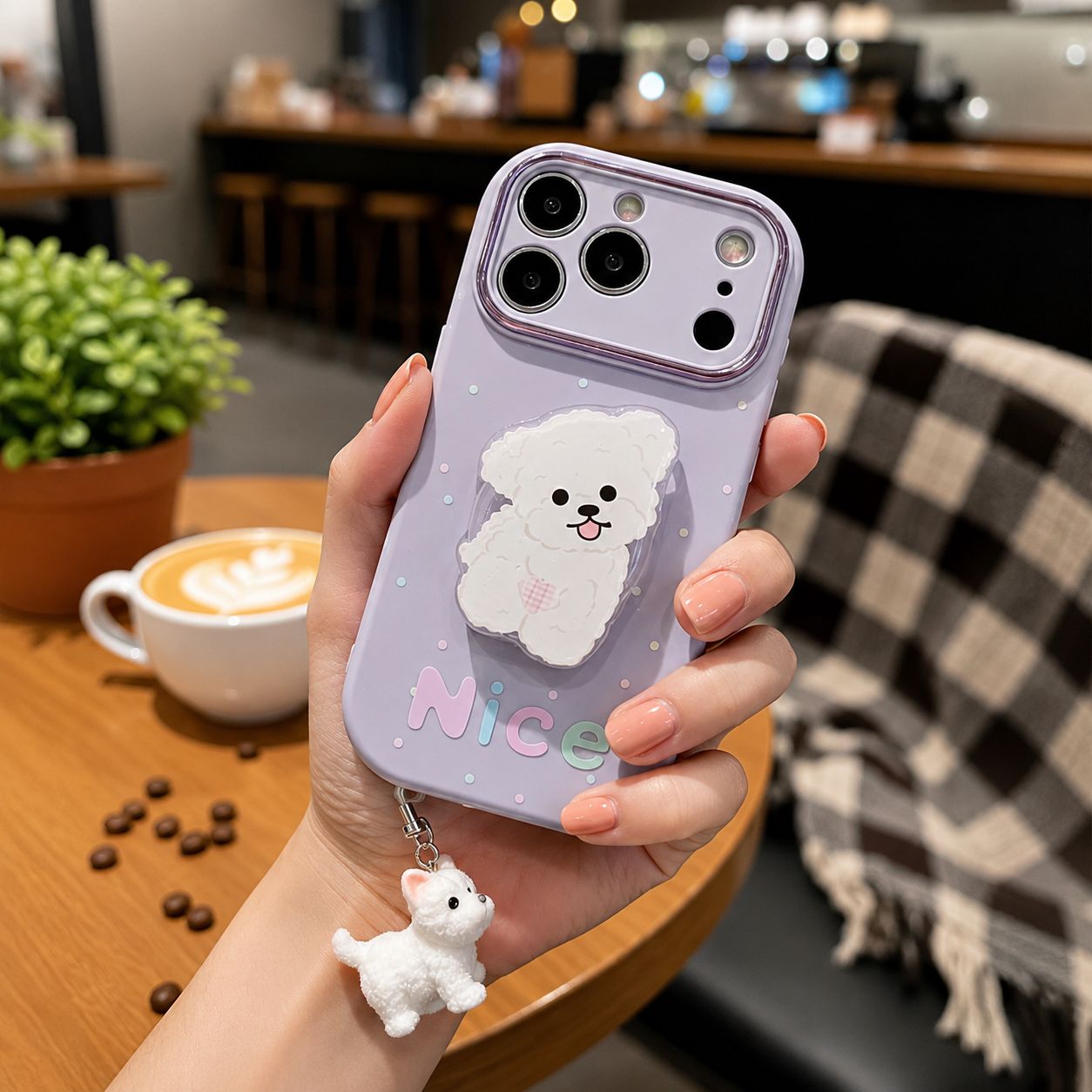 Cute Puppy Charm Case