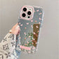 Pink Butterfly Floral Mirror Case - iPhone