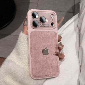 AutoFocus Leather Texture Case - iPhone