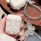 Butterfly Pattern AirPods Case with Bracelet