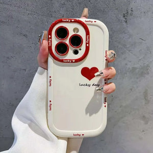 Lucky Heart Soft Case - Red
