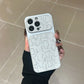 Electroplated PythonGrip leather Case