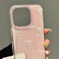Bow Doodle Case-Pink