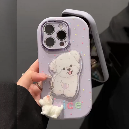 Cute Puppy Charm Case