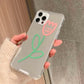 iPhone - Cute Tulip Mirror Silicone Case