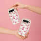 Doodle Love Hearts Protective Case