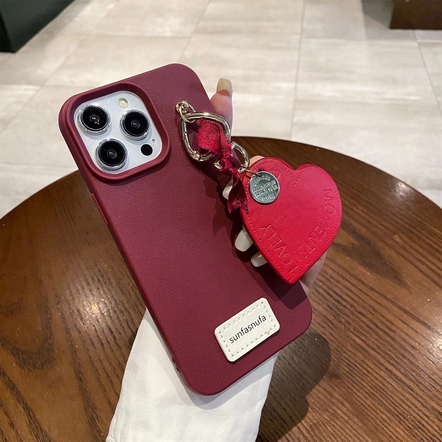 Charm Case-Red
