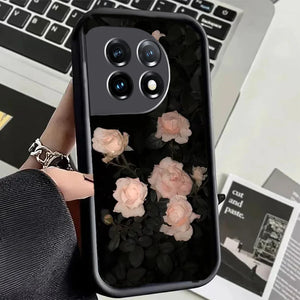 OnePlus- Roses Floral Soft Pattern Case