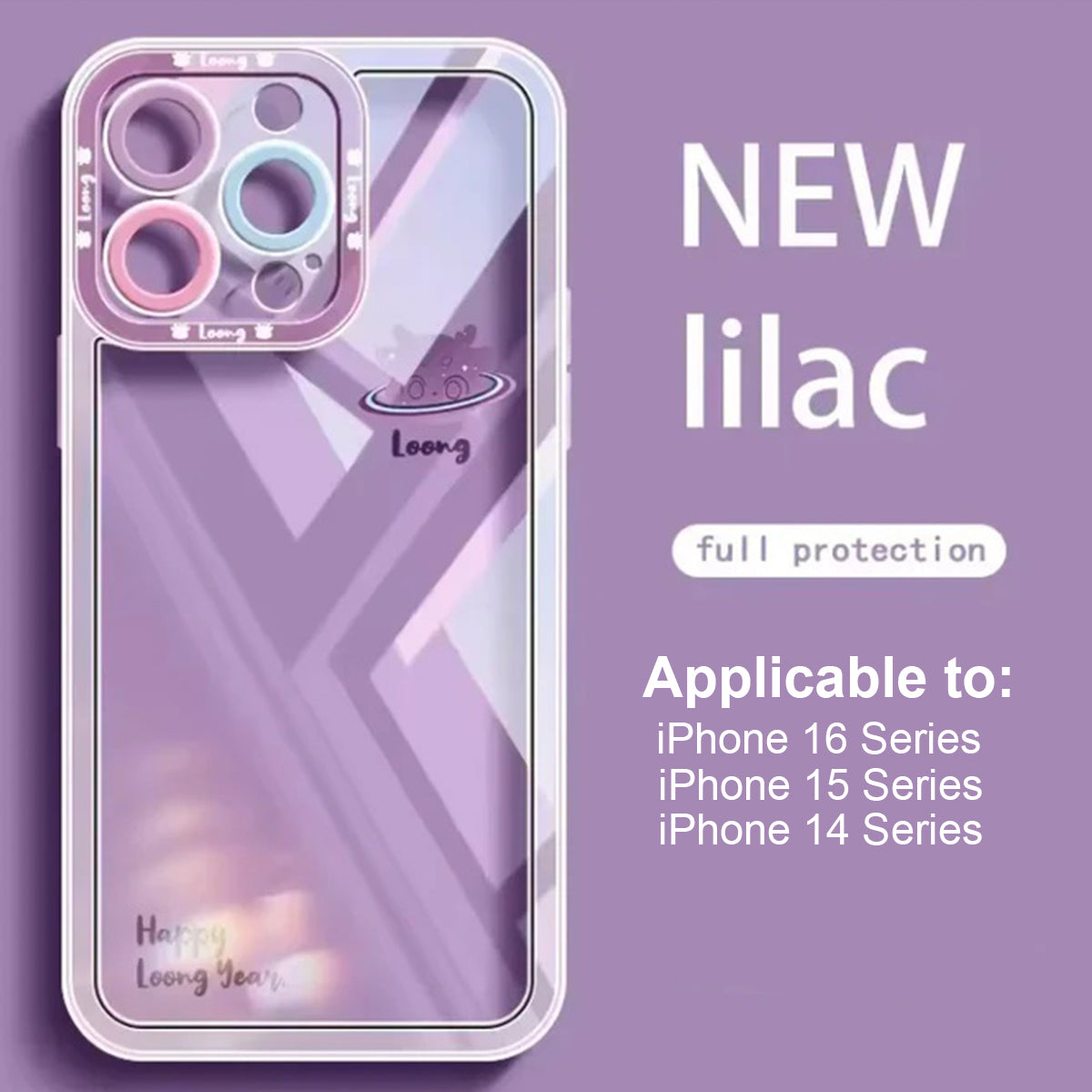 iPhone 16 Series - Luxury Waterproof Transparent Case