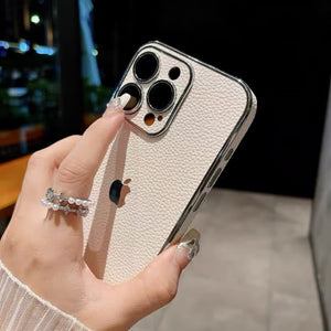 Luxe Leather Shield Case