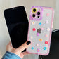 Flower Painted Clear Case